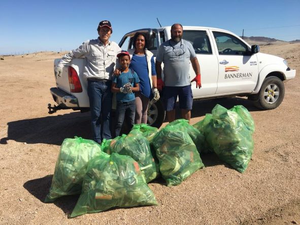 Environmental clean-up campaign supported by Bannerman Resources